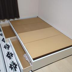 セミダブル　ベッドフレームの画像