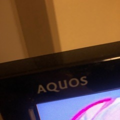 AQUOS 32型テレビ SHARPの画像