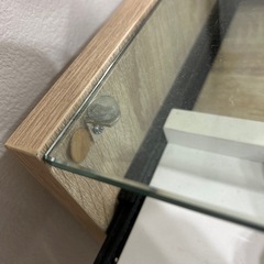 LOWYA ドレッサー チェア付 オーク/ホワイトの画像