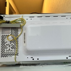 (取引中)2024年製 YAMAZEN 単機能電子レンジ NERM-017HF(W)の画像
