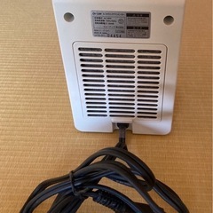 ミニセラミックファンヒーター ホワイトの画像