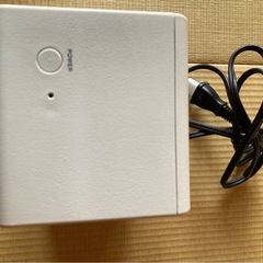 ミニセラミックファンヒーター ホワイトの画像