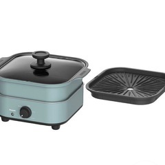 焼肉プレート・電気鍋・ホットプレート　コンパクトグリル鍋の画像