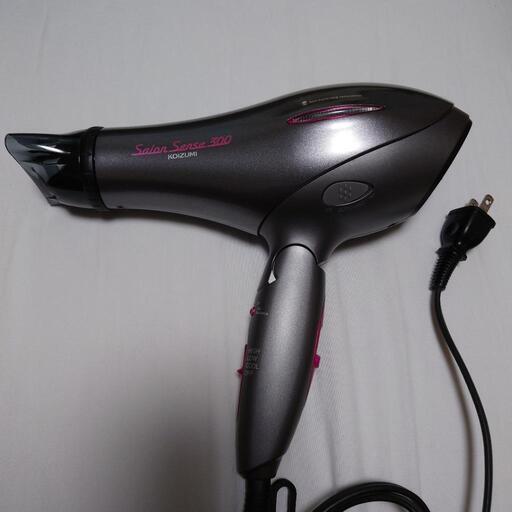 コイズミ ヘアドライヤー イオンバランス サロンセンス 300 グレー KHD-9930/H
