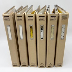 中古◆コクヨバインダー◆A4◆布張り◆６冊あり