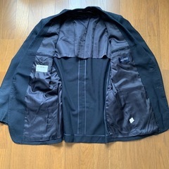 美品❣️某私立高校男子制服紺ジャケット175cm+ネクタイの画像