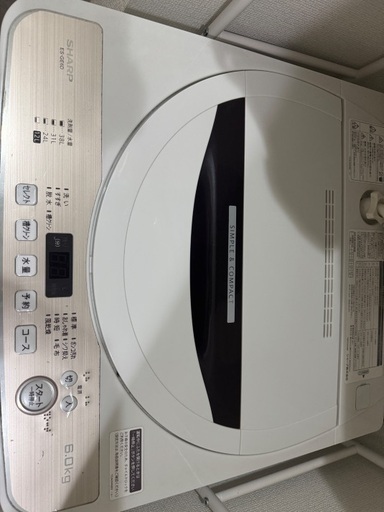 SHARP 洗濯機　6キロ　2020年製　2/22引取り希望