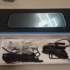 ドラレコ 新品【full SCREEN rearview mirror dash cam】の画像