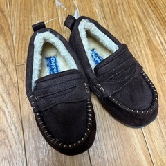 ローファー？中モコモコあったか靴　15㎝