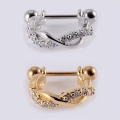 シルバー 軟骨ピアス