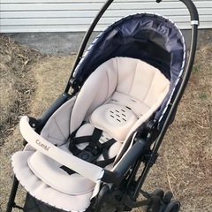 コンビ スゴカル 4キャス エアー エッグショック HK エアリーネイビー【少走行距離】の画像