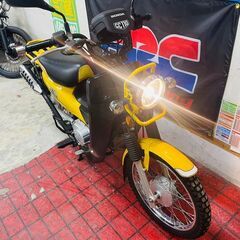 【実動】ホンダ クロスカブ110 JA10 PGM-Fi 武川マフラー ブロックタイヤ 走行距離22千km 配送可 千葉県木更津市発の画像