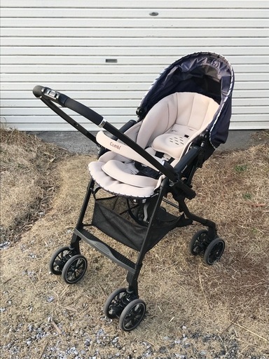 【クリーニング済み】スゴカル 4キャス エアー EG HK エアリーネイビー スゴカル 4キャス エアー エッグショック HK 幌（エアリーネイビー