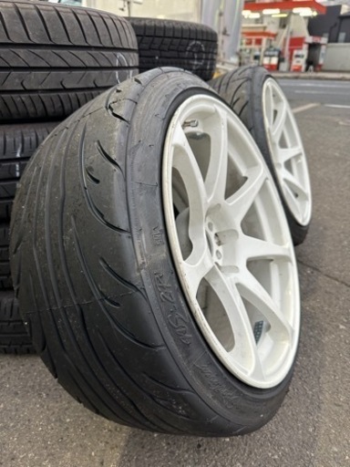 CST18インチ9.5j+15 225 40 18 ナンカンNS2-R新品付き