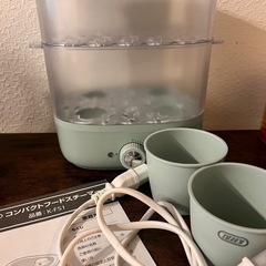 toffy コンパクトフードスチーマー　蒸し器　箱なし