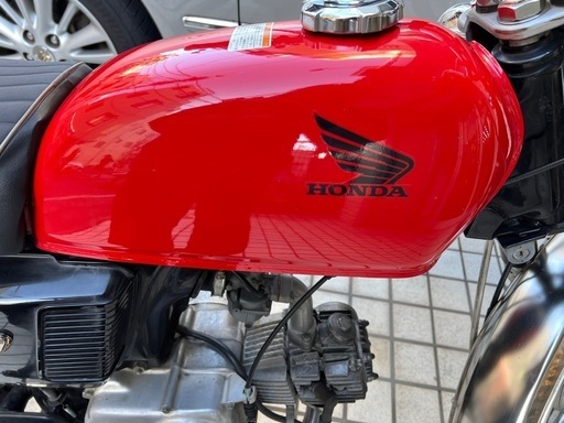 HONDA CD50ベンリィ　希少赤タンク
