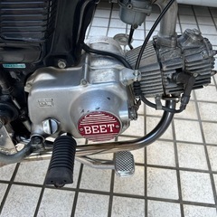 HONDA CD50ベンリィ　希少赤タンクの画像