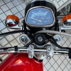 HONDA CD50ベンリィ　希少赤タンクの画像