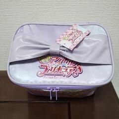 【再値下げ】キミとアイドルプリキュア リボンバニティバッグ　パープルの画像