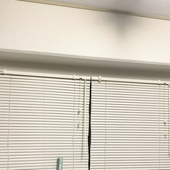 ブラインド　ニトリ　ホワイト　2点セット③