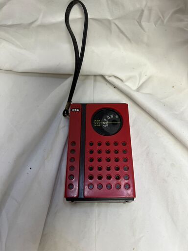 NEC NT-6M33 AM トランジスタラジオ 昭和 レトロ 当時 アンティーク 通電 受信 動作品＠16