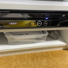 【リモコンなし】AQUOS VHS&HDD&DVD一体型レコーダー
