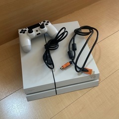 ホワイト プレイステーション4 本体 コントローラー付