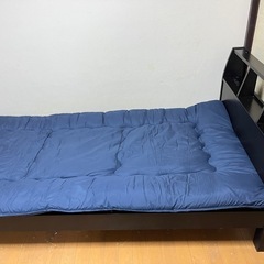 シングルベッド　フレーム　コンセント付き　の画像