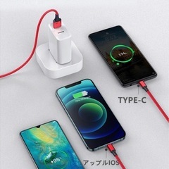 3in1 充電ケーブル  の画像