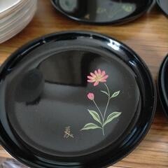 値下げ 5枚組 プレート 菓子器の画像