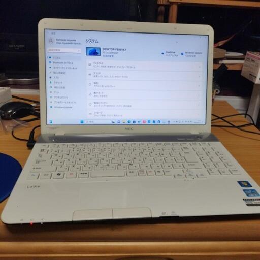 NEC ラビー ノートパソコン
