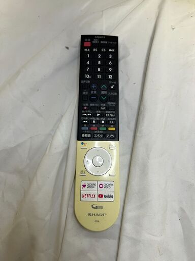 シャープ 液晶TV アクオス用リモコン GB281SA 中古＠10