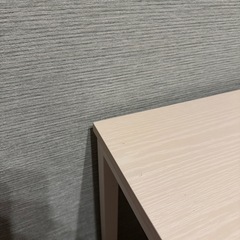ニトリ システムデスク ザッキー ホワイト／まとめお引取りでお値引き可
の画像