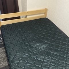 家具 ベッド ゼミダブルベッドフレーム