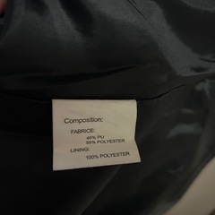 【10/29〜20%off中】ライダースジャケット（赤×黒）2XLの画像