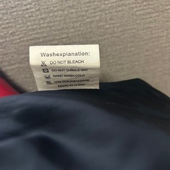 【10/29〜20%off中】ライダースジャケット（赤×黒）2XLの画像