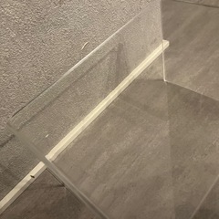 無印良品　アクリル仕切り棚大の画像