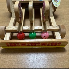 昭和レトロ　木製カタカタの画像