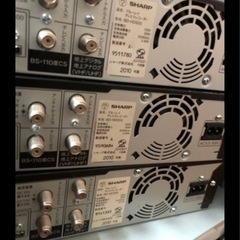 ブルーレイディスクレコーダー 7台 ジャンクの画像