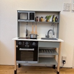 Miele おもちゃキッチン グレー・黒