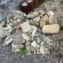 庭石処分いたします（有料）　　の画像