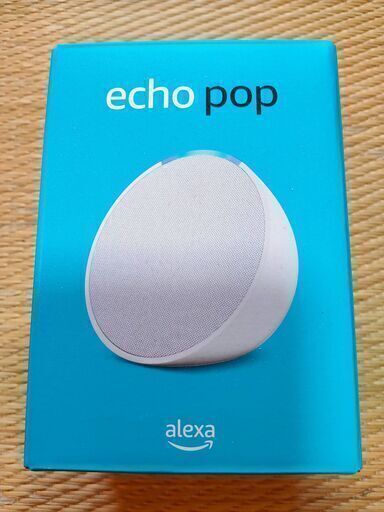 Amazon echo pop(エコーポップ) - コンパクトスマートスピーカー with Alexa｜グレーシャーホワイト