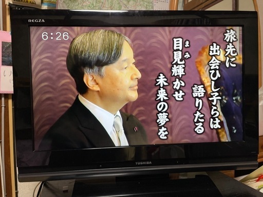 テレビ・東芝レグザ・26型