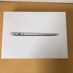 【箱のみ・ステッカー付】Apple MacBook Air シルバー