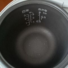 炊飯器3合炊きの画像