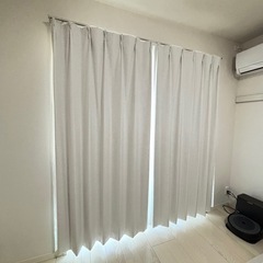 【美品】カーテン　100×200 2枚の画像