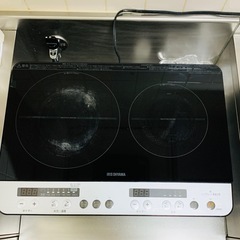 2口 IHコンロ／クーキングヒーター
の画像