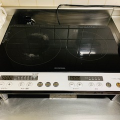 2口 IHコンロ／クーキングヒーター
