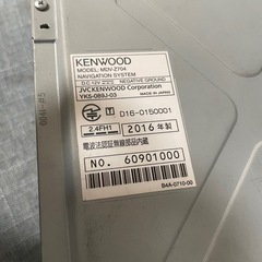 KENWOODカーナビ の画像