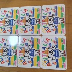 ケン.ドーン　Ken.Done  Jason   ノベルティー　ランチマット　テーブルセンターマット　未使用　ヴィンテージ　昭和レア物　経年保管品の画像